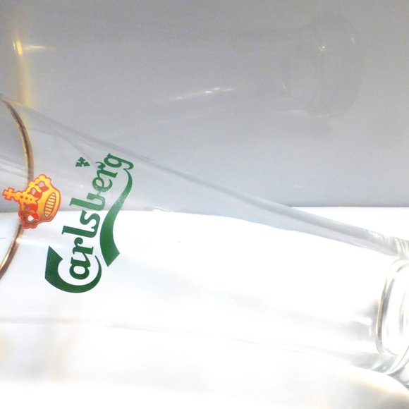 BX63 CARLSBERG Beer Glass - Picture 3 of 3